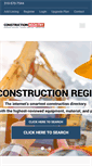 Mobile Screenshot of constructionregistry.com